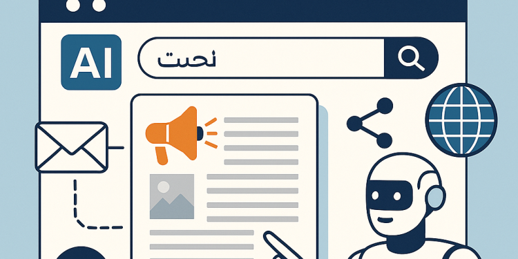 عرب نيوزواير في دور توزيع البيانات الصحفية في محركات بحث الذكاء الاصطناعي