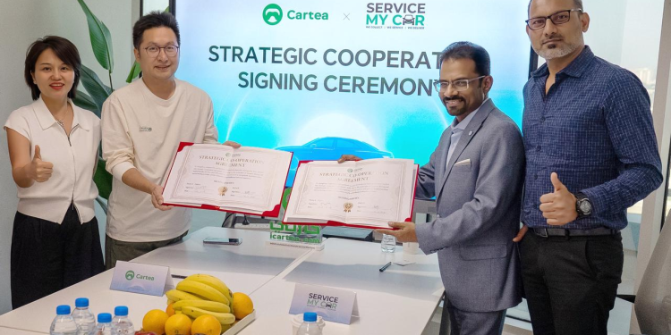 أعلنت “كارتي(CARTEA)” و”Service My Car” عن شراكة استراتيجية لبناء نظام بيئي موحّد لخدمات السيارات في الإمارات
