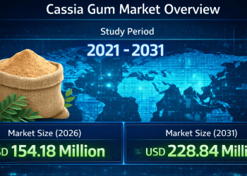 Cassia Gum Market Size to Reach USD 228.84 Million by 2031 | Growth Driven by Food, Pharmaceutical, and Personal Care Applications