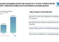 The cannabis packaging market will expand at a 15.22% CAGR to $4.65 bn by 2031, fueled by medical and recreational cannabis growth
