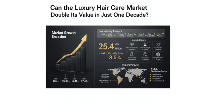 Luxury Hair Care Market Set to Hit 57.42B by 2035 Amid Global Tensions